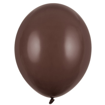 Strong Brown Cacao Pastell Ballons - Nachhaltige Partyballons - Bellefete.ch