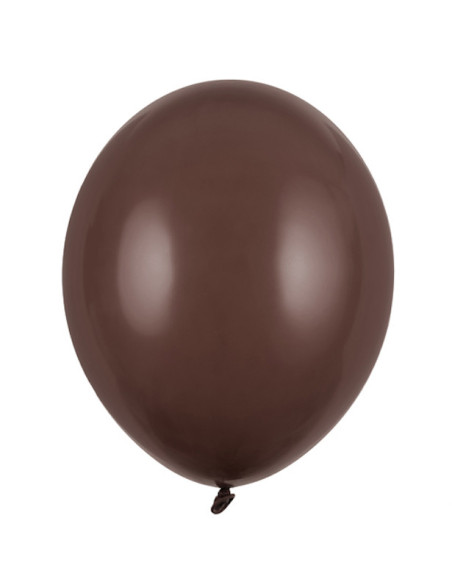 Palloncini Strong Marrone Cacao Pastello - Palloncini da festa sostenibili - Bellefete.ch