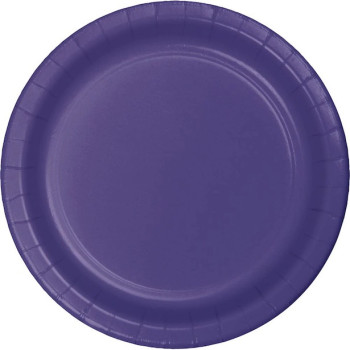 Piatti viola per feste - Decorazione da tavola