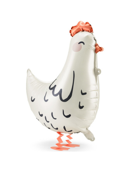 Palloncino a forma di gallina – decorazione compleanno bambino | BelleFete.ch