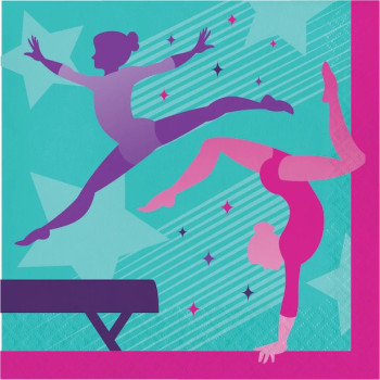 Asciugamani di compleanno Ginnastica - Bellefete.ch - Svizzera - Decorazione di festa Palestra