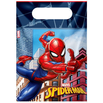 Sacs à cadeaux d'anniversaire Spiderman - Articles de fête - Livraison en Suisse