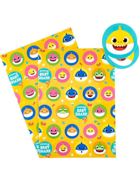 Carta da regalo Baby Shark - Carta da regalo per compleanni dei bambini