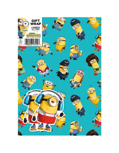 Minions Geschenkpapier - Party-Geschenkpapier