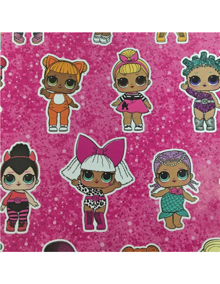 Geschenkpapier LOL Surprise - Geschenkbox Party - Bellefete.ch