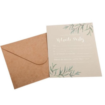 Invitations "Retraite Party" 2