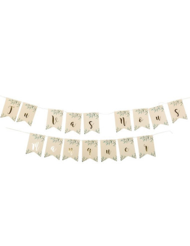 Guirlande "Tu vas nous manquer"