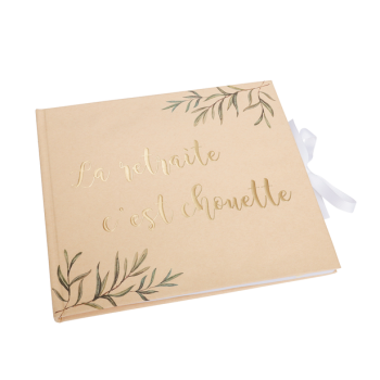 Livre d'or "La retraite c'est chouette" 2