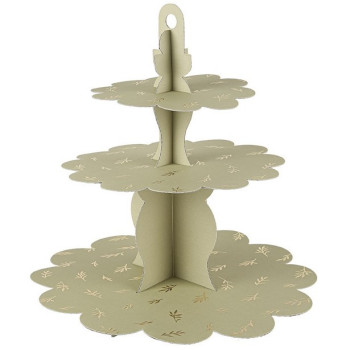 Espositore per cupcake Salugia e Oro - Supporto per torte di festa - Bellefete.ch