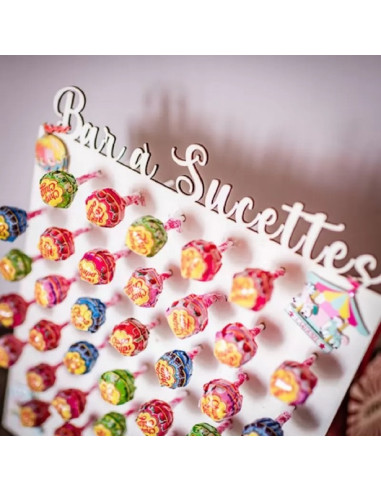 Lutscher-Bar-Display aus Holz