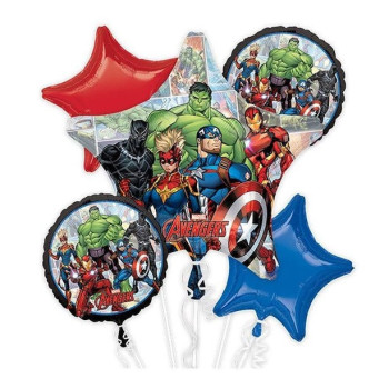 Bouquet de ballons Avengers - Décorations d'anniversaire - Bellefete.ch - Suisse