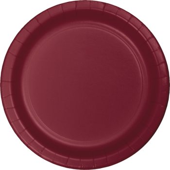 Assiettes à dessert Bordeaux - 24 pcs - Déco de table
