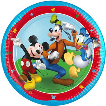Piatti di compleanno Topolino - Articoli per feste - Negozio in Svizzera
