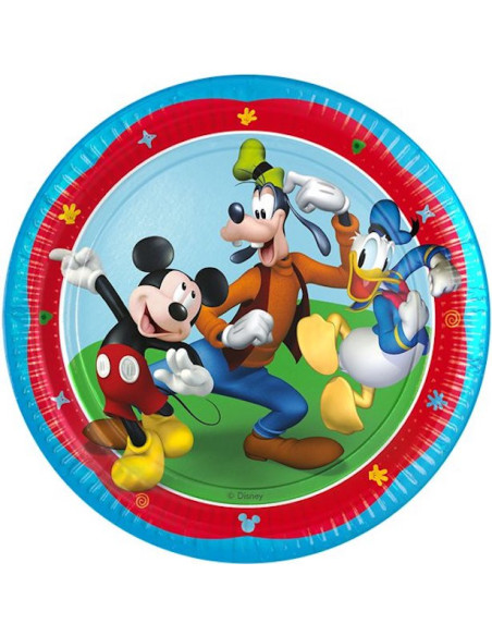 Piatti di compleanno Topolino - Articoli per feste - Negozio in Svizzera