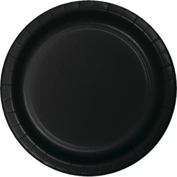 Assiettes en carton Noir - Déco de fête - Bellefete.ch - Suisse
