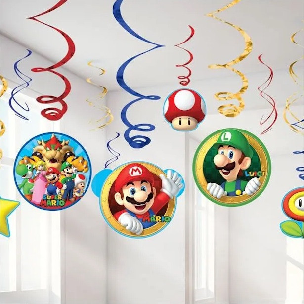 Fête d'anniversaire Super Mario
