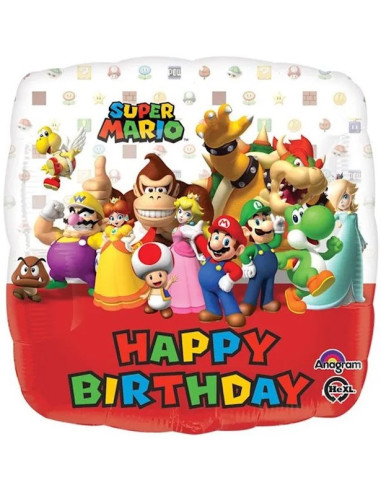 Mario Kart Geburtstagsballon