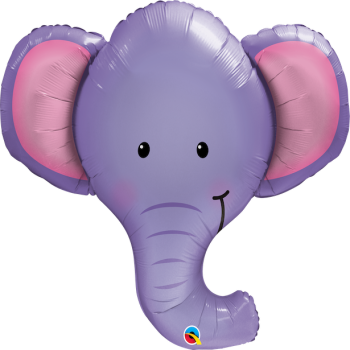 Ballon Tête d'éléphant - Ballons de fête animaux - Anniversaire enfants - Bellefete.ch