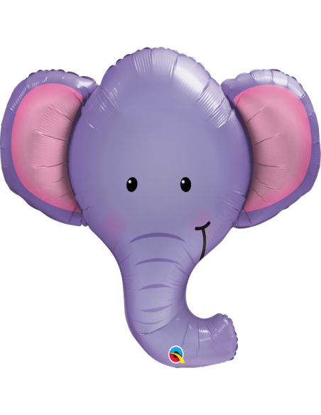 Ballon Elefantenkopf - Partyballons Tiere - Kindergeburtstag - Bellefete.ch
