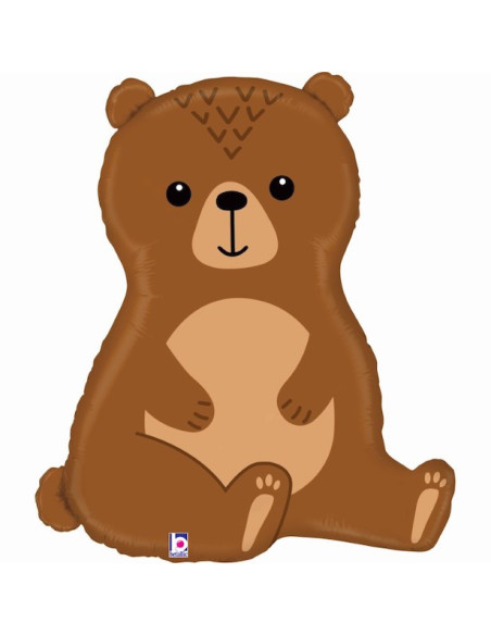 Ballon en aluminium en forme d'Ourson - Ballons de fête - Bellefete.ch