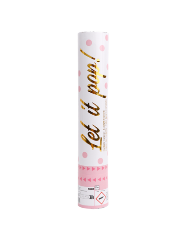 Cannone di coriandoli Rosa - Decorazione di festa - Articoli di festa - Bellefete.ch