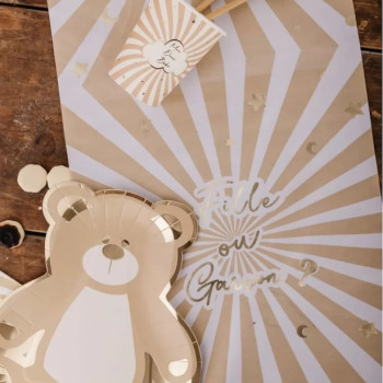 Tischläufer "Ragaglia o Ragazzo" - Baby Shower Gender Reveal - Bellefete.ch 2