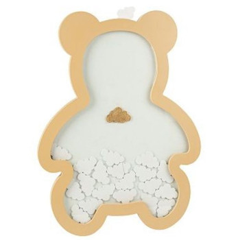 Cornice libro degli ospiti Orsetto "Il mio dolce bambino" - Ideale per ricordi di nascita e festa del bambino - bellefete.ch