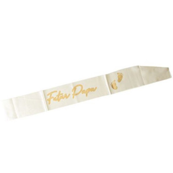 Écharpe future papa "Mon doux bébé" - Baby Shower & Cadeau Naissance - Bellefete.ch