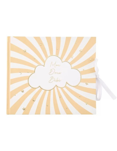 Livre d'or "Mon Doux Bébé" - Idéal pour souvenirs de naissance et fête bébé - Bellefete.ch
