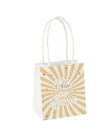 Sacchetti regalo - Ragazza o Ragazzo "Mon Doux Bébé" - Accessori Baby Shower - Bellefete.ch