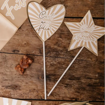 Accessori per feste Gender Reveal - Il mio dolce bambino - Decorazioni Baby Shower in Svizzera 2