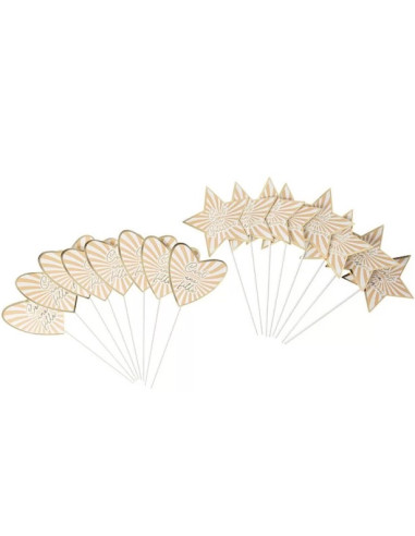 Set per Photo Booth "Bambina o Bambino" per Rivelazione del Sesso, 16 pezzi | BelleFete.ch