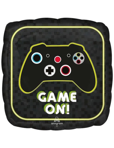 Palloncino di compleanno Game On - Decorazione festa bambini - Bellefete.ch - Svizzera