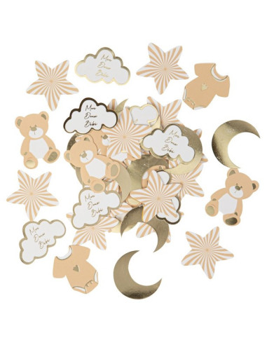 Coriandoli di festa "Il mio dolce bambino" - Decorazioni da tavola di festa - Bellefete.ch