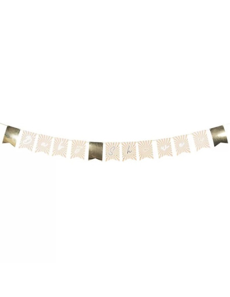 Babyparty-Girlande "Mon Doux Bébé" - Geburtspartydekoration - Bellefete.ch