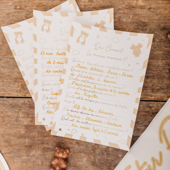 Gioco Baby Shower "Chi conosce meglio la mamma?" - Baby Shower e Animazioni - Bellefete.ch 2