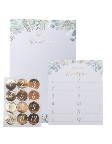 Jeu pour baby shower : Qui est-ce ? | Jeux de baby shower en Suisse