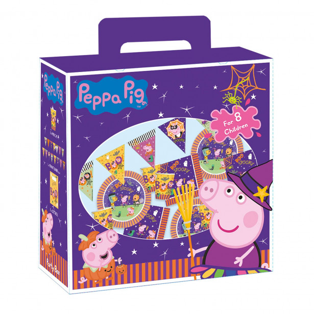Kit 25 pieces peppa pig, fetes et anniversaires