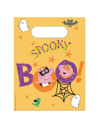 Scatola per la festa di Halloween di Peppa Pig - Per 8 persone