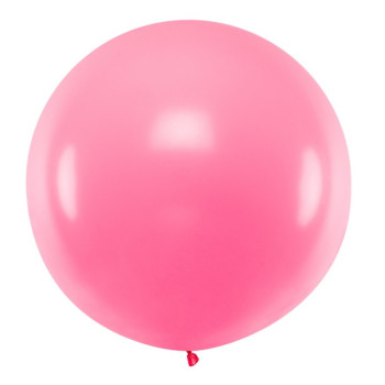 Pastellrosa Jumbo-Ballon – 1 m