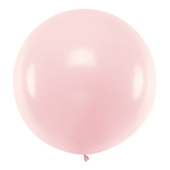 Jumbo-Ballon Blasses Pastellrosa – 1 m