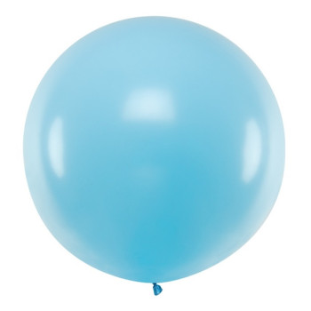 Pastell-Hellblauer Jumbo-Ballon – 1 m