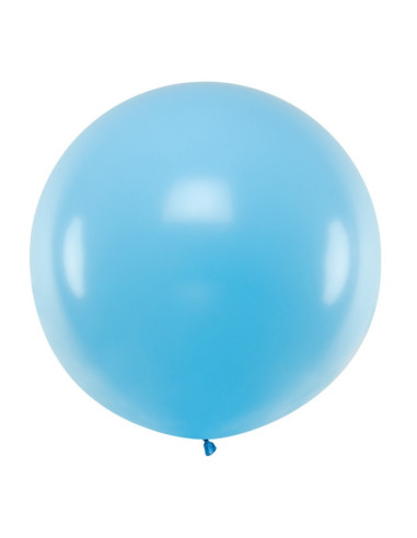 Palloncino Jumbo azzurro pastello