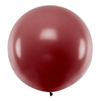 Pastell-Bordeaux-Jumbo-Ballon – 1 m