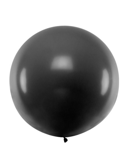 Palloncino Jumbo Nero Pastello - 1 m Palloncino Jumbo Nero Pastello - 1 m