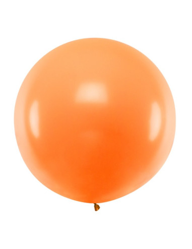 Pastelloranger Jumbo-Ballon