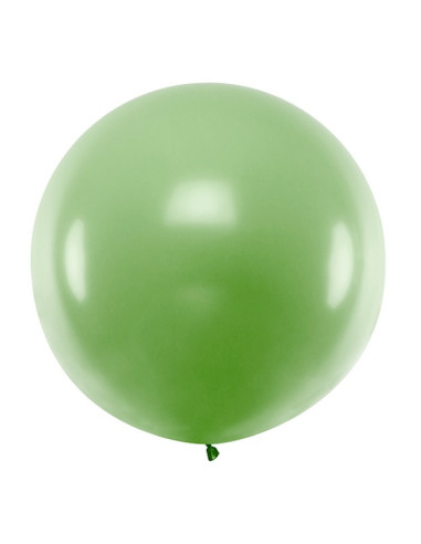 Pastellgrüner Jumbo-Ballon – 1 m