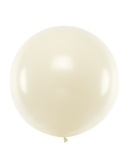 Ballon jumbo perle métallisé 1 m – décoration élégante et festive | BelleFete.ch