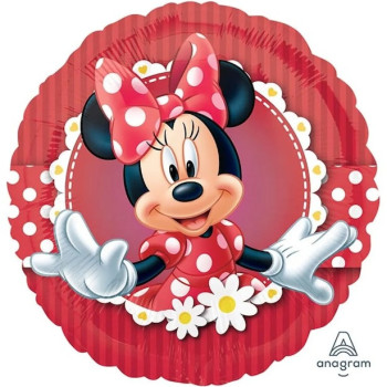Palloncino rosso Minnie Mouse - Decorazione Festa Compleanno Disney - Bellefete.ch