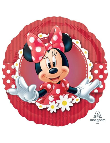 Roter Minnie-Maus-Ballon